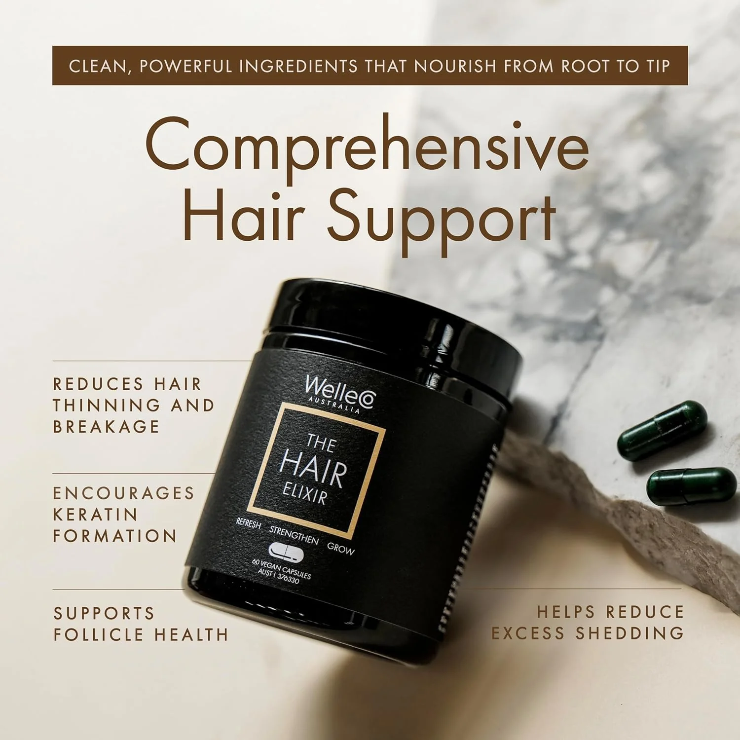 The Hair Elixir Three Month Pack - Image 3